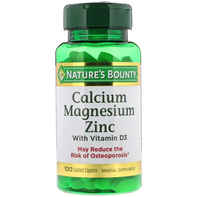 Nature's Bounty 自然之宝 钙镁锌维生素D3 100粒