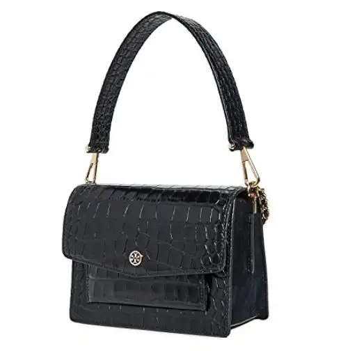 Tory Burch Robinson 鳄鱼皮纹理真皮包包
