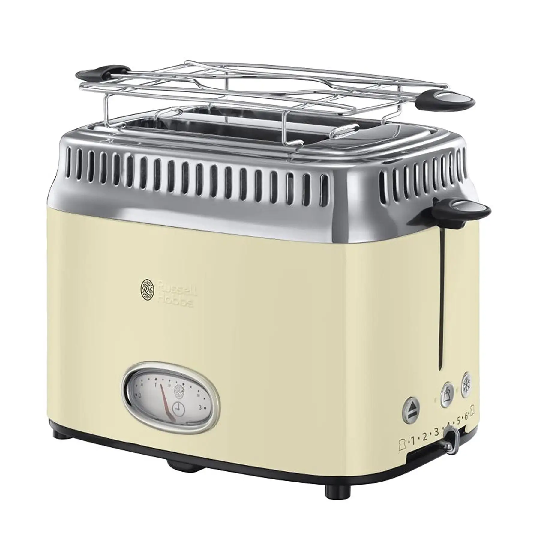新低！Russell Hobbs 领豪 复古多士炉吐司机烤面包机