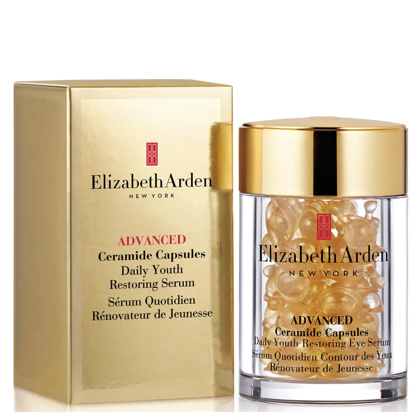 Elizabeth Arden 伊丽莎白雅顿 时空焕活神经酰胺眼部胶囊精华液 60粒