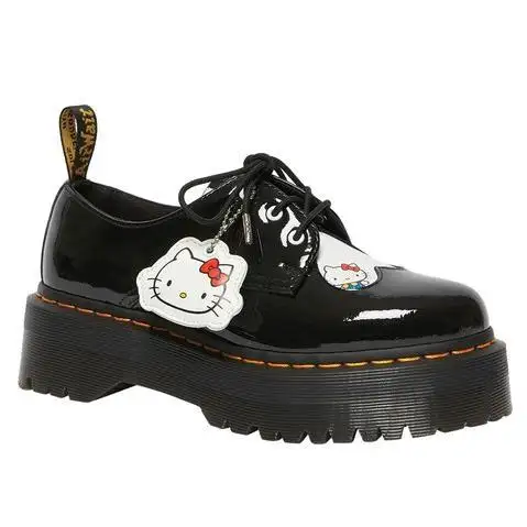 Dr.Marten's x Hello Kitty 合作款 1461 Quad 厚底马丁鞋