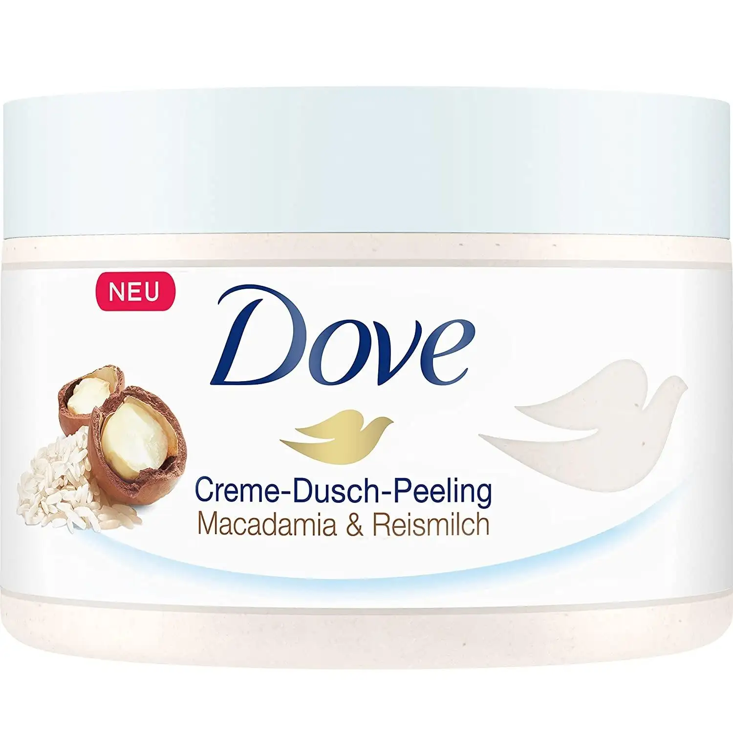 3件9.2折！Dove 多芬 坚果米浆冰淇淋身体磨砂膏 225ml*4罐