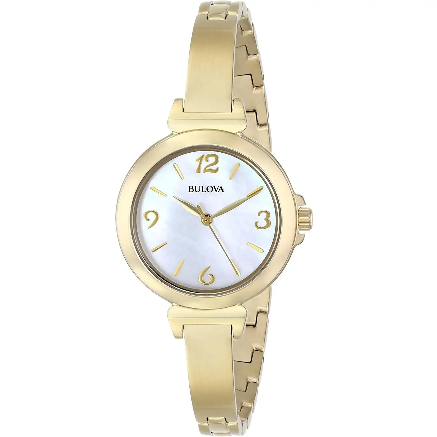 Bulova 宝路华 女士珍珠贝母表盘石英手表 97L136