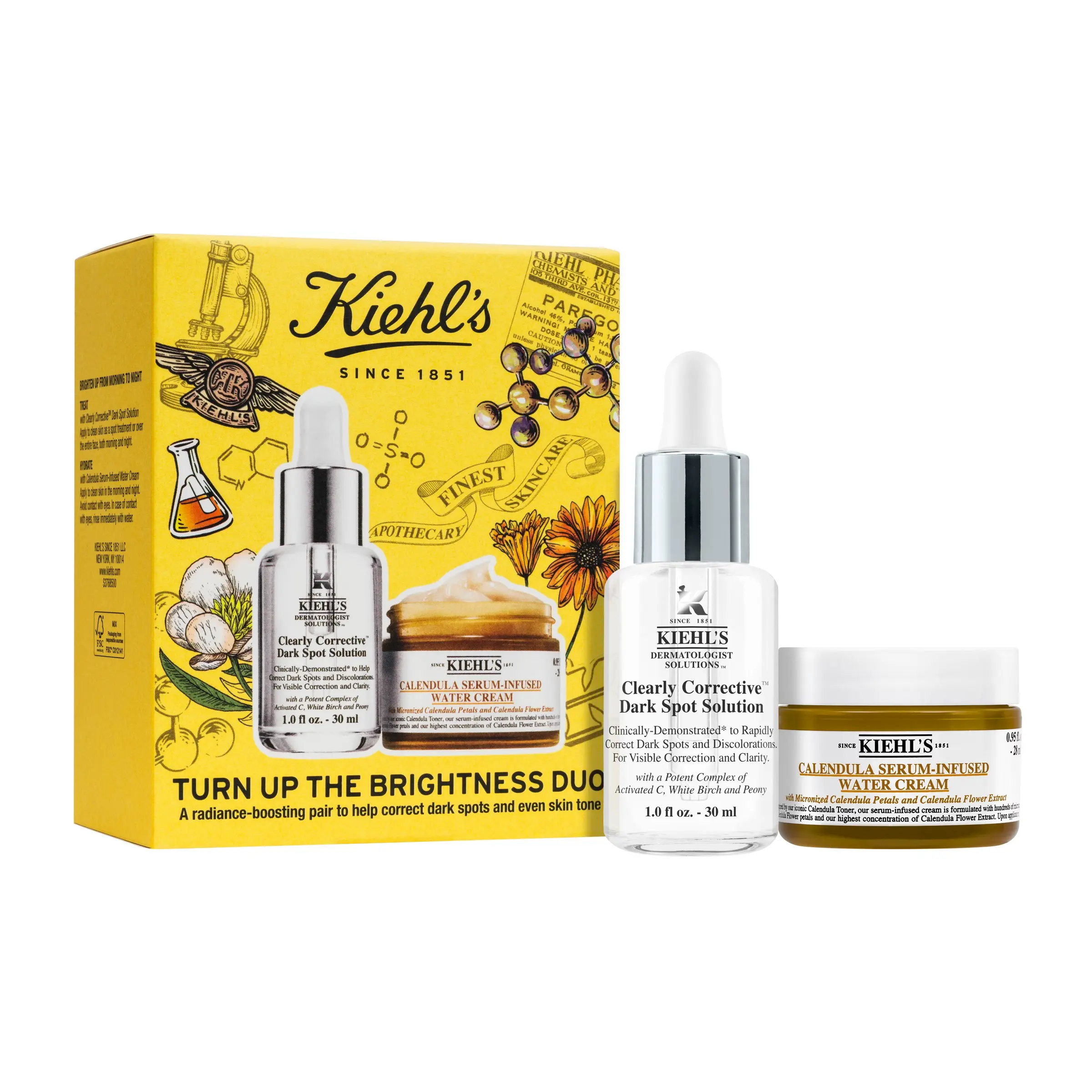 Kiehl's 科颜氏 精华面霜套装