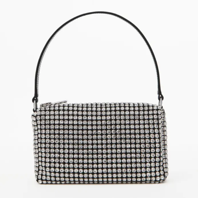 Alexander Wang 王大仁 Chain Mesh Rhinestone 闪亮手拿包