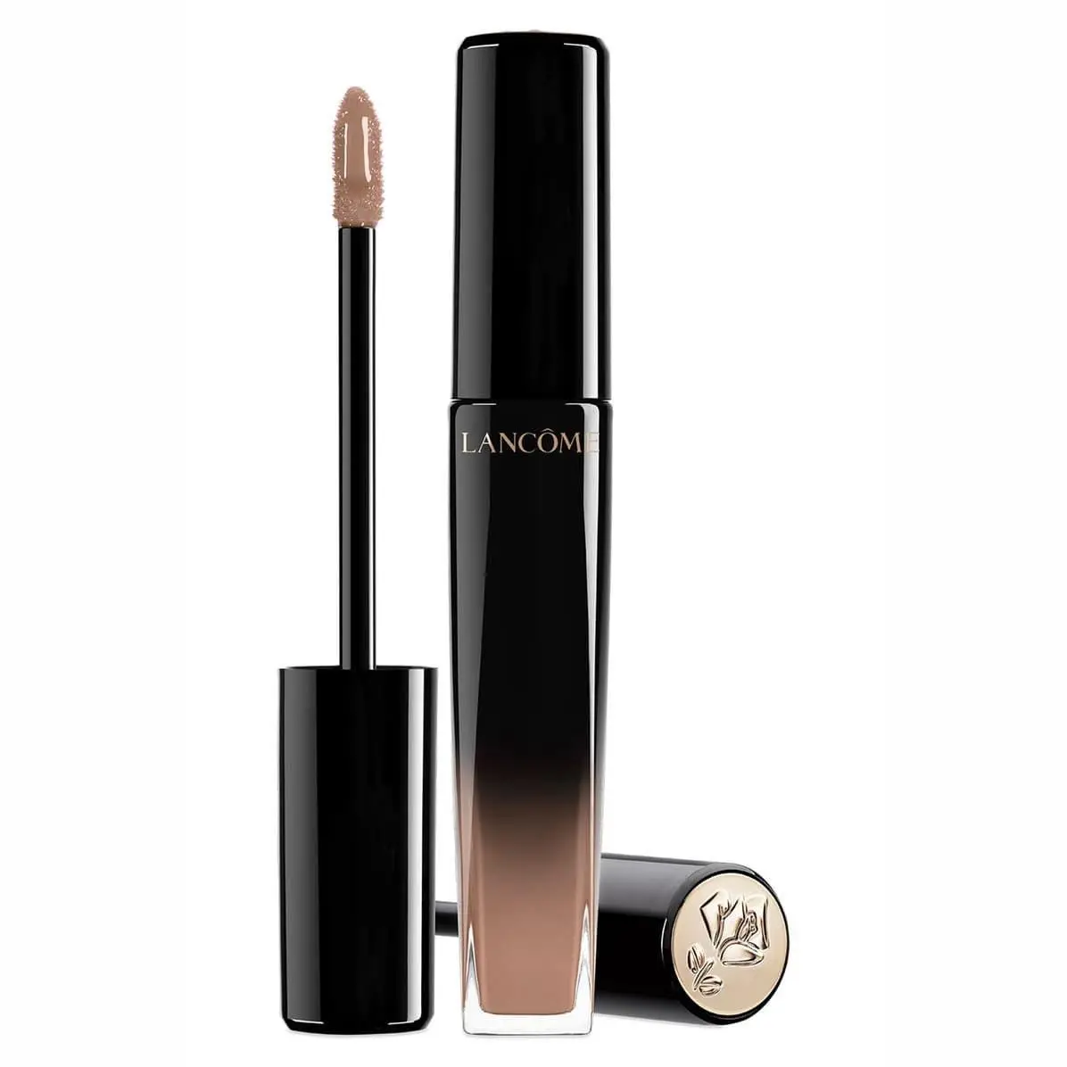 Lancome 兰蔻 菁纯漆光黑管唇釉