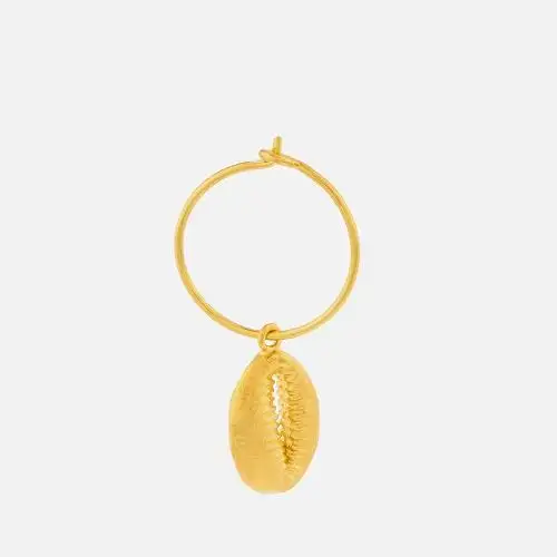 ANNI LU 金贝壳耳饰