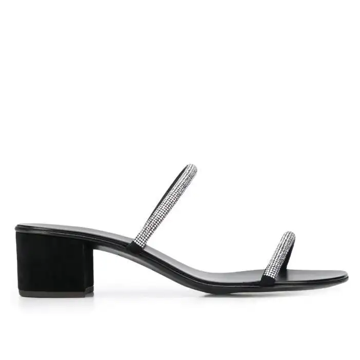 GIUSEPPE ZANOTTI Croisette Crystal 50 凉鞋
