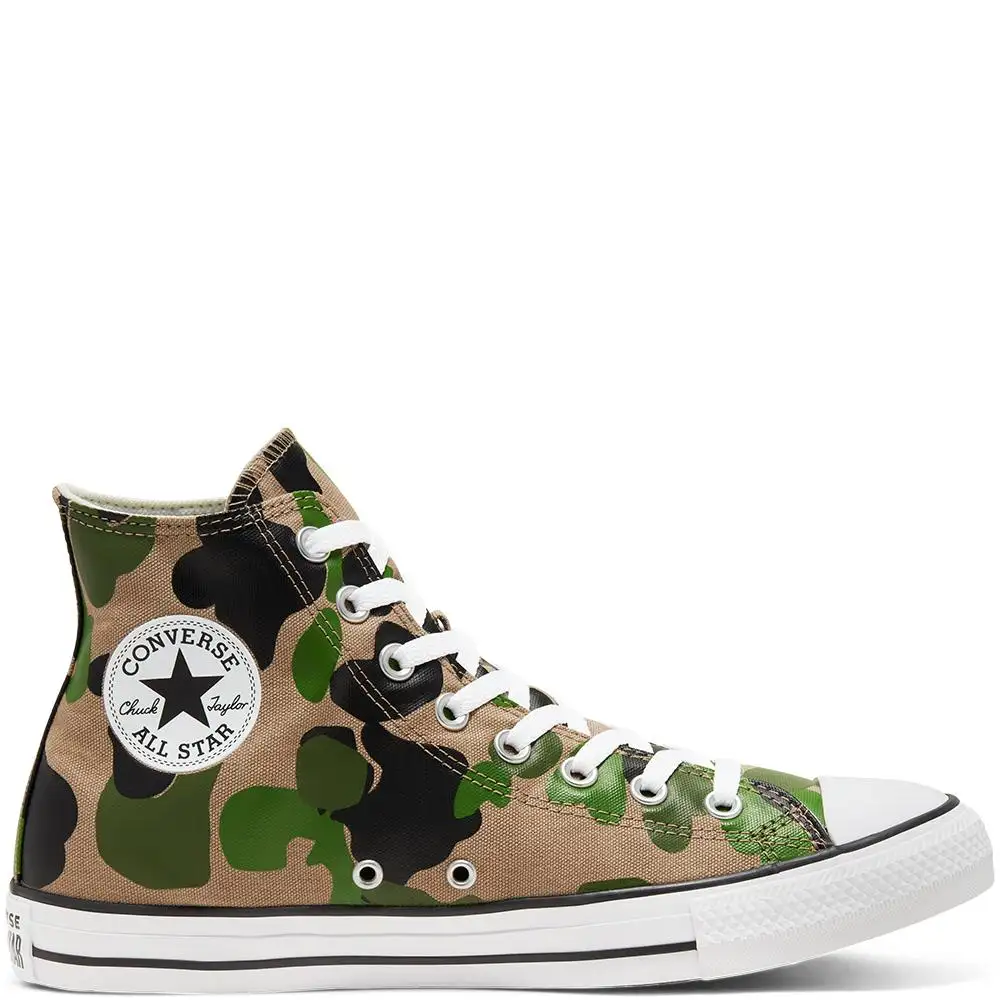 Converse 匡威 All Star 迷彩高帮帆布鞋