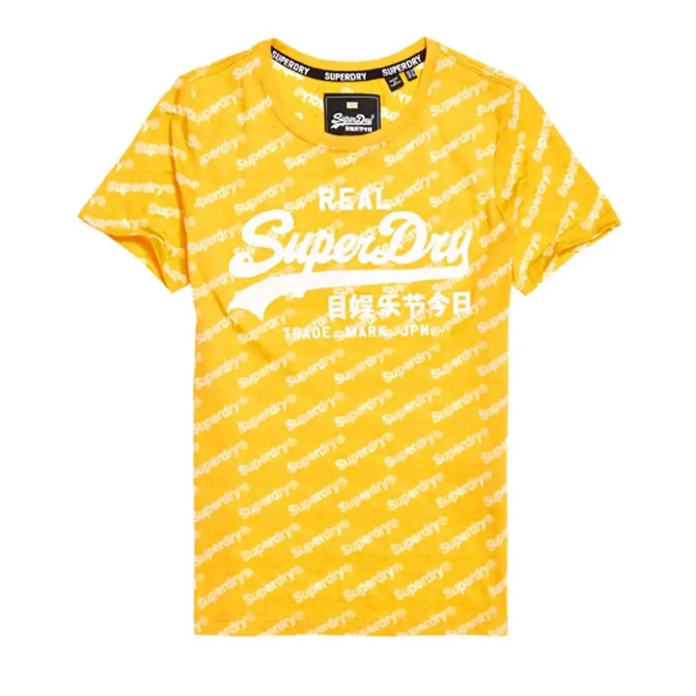 Superdry 极度干燥 Vintage Logo Sport All Over 印花T恤