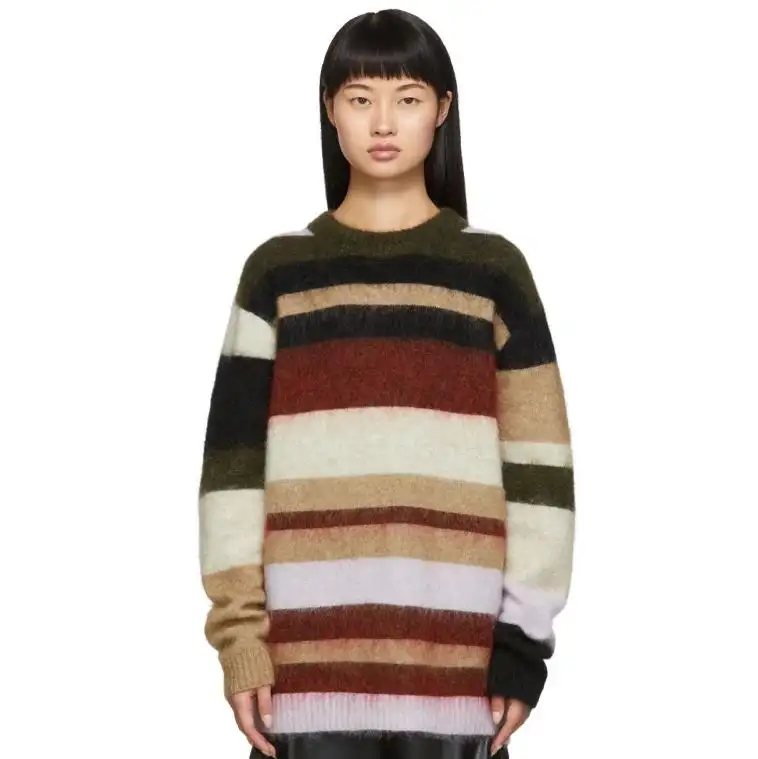 Acne Studios 女款条纹毛衣