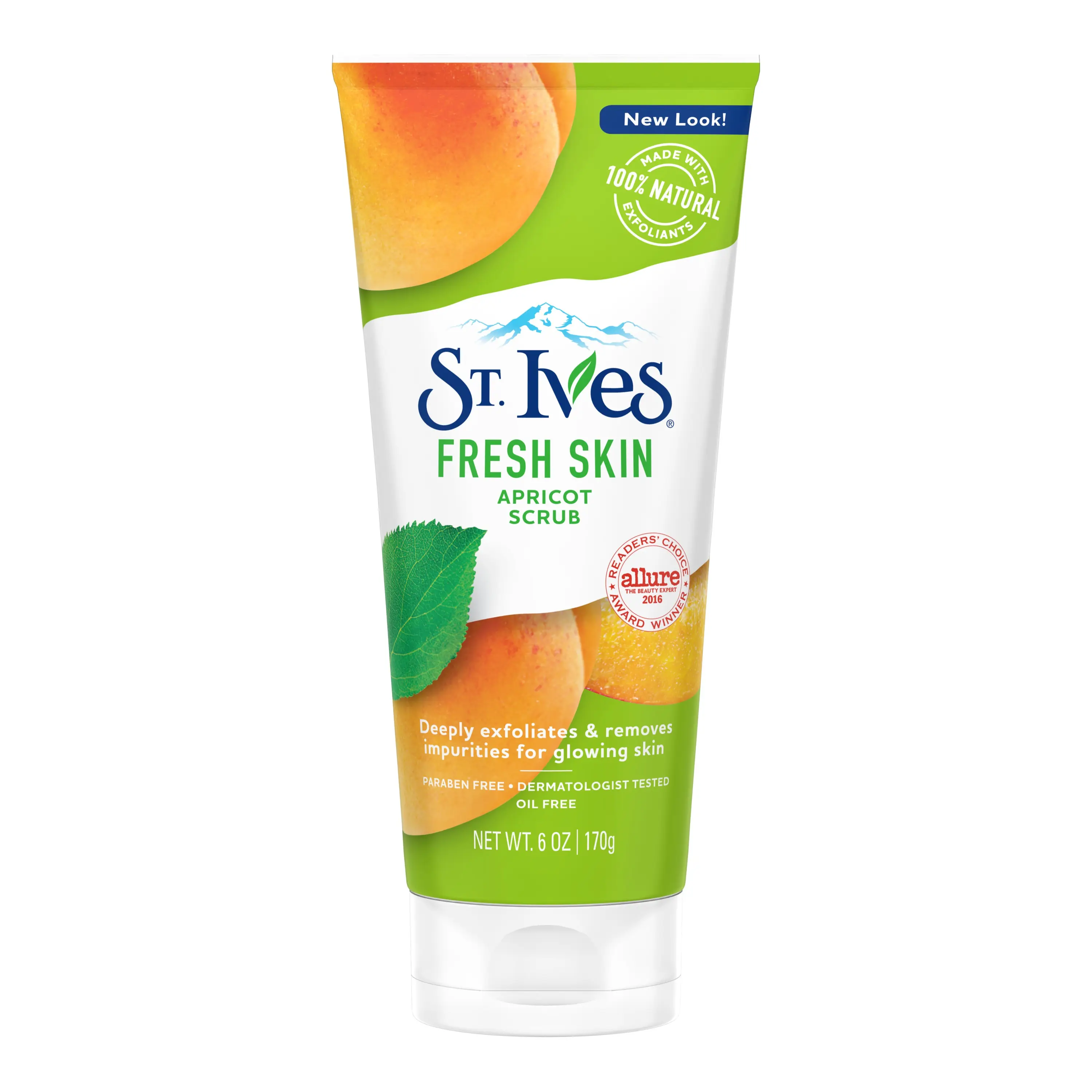St. Ives 圣艾芙 杏子洁面磨砂膏 170g