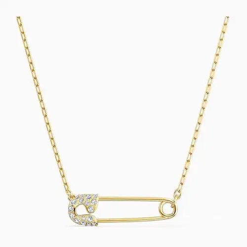 Swarovski 曲别针项链