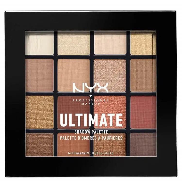 NYX 终极焕彩16色眼影盘 Warm Neutrals