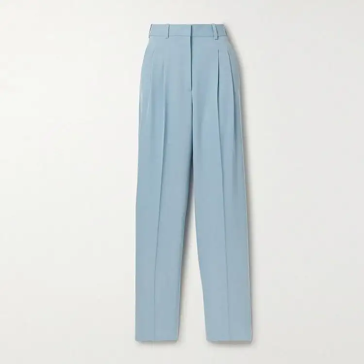 STELLA MCCARTNEY 羊毛混纺阔腿裤