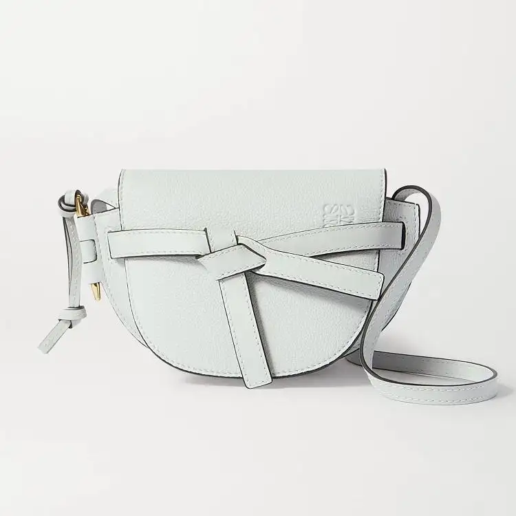 Loewe White 迷你 Gate 斜挎包