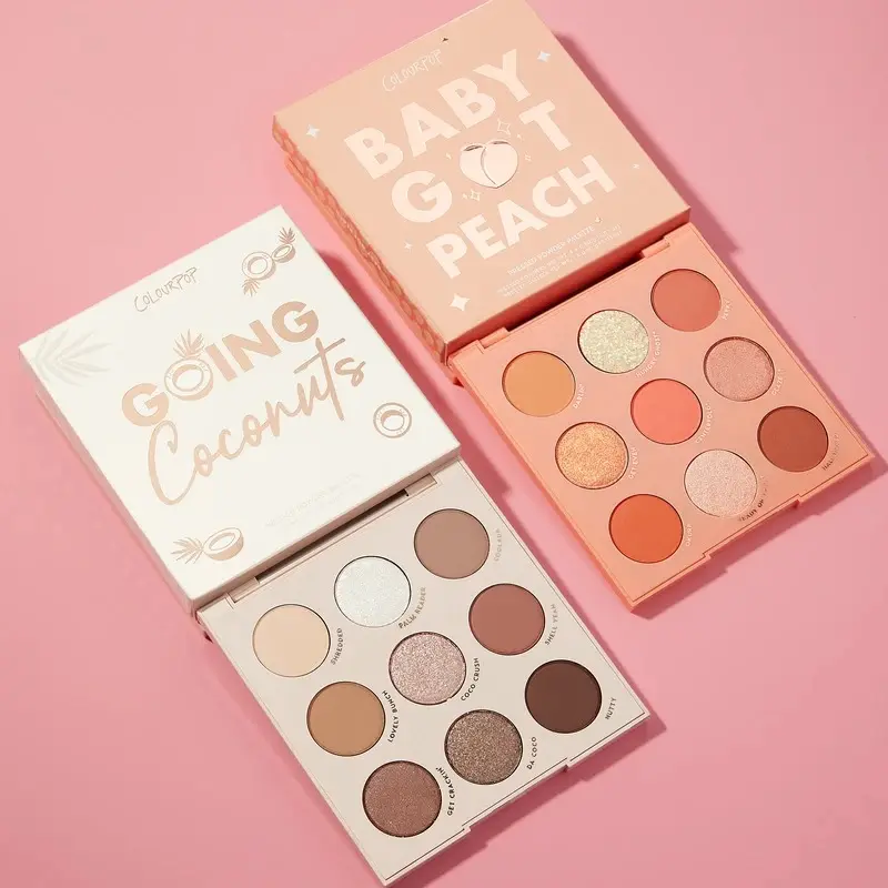Colourpop 蜜桃盘+椰子盘 套装