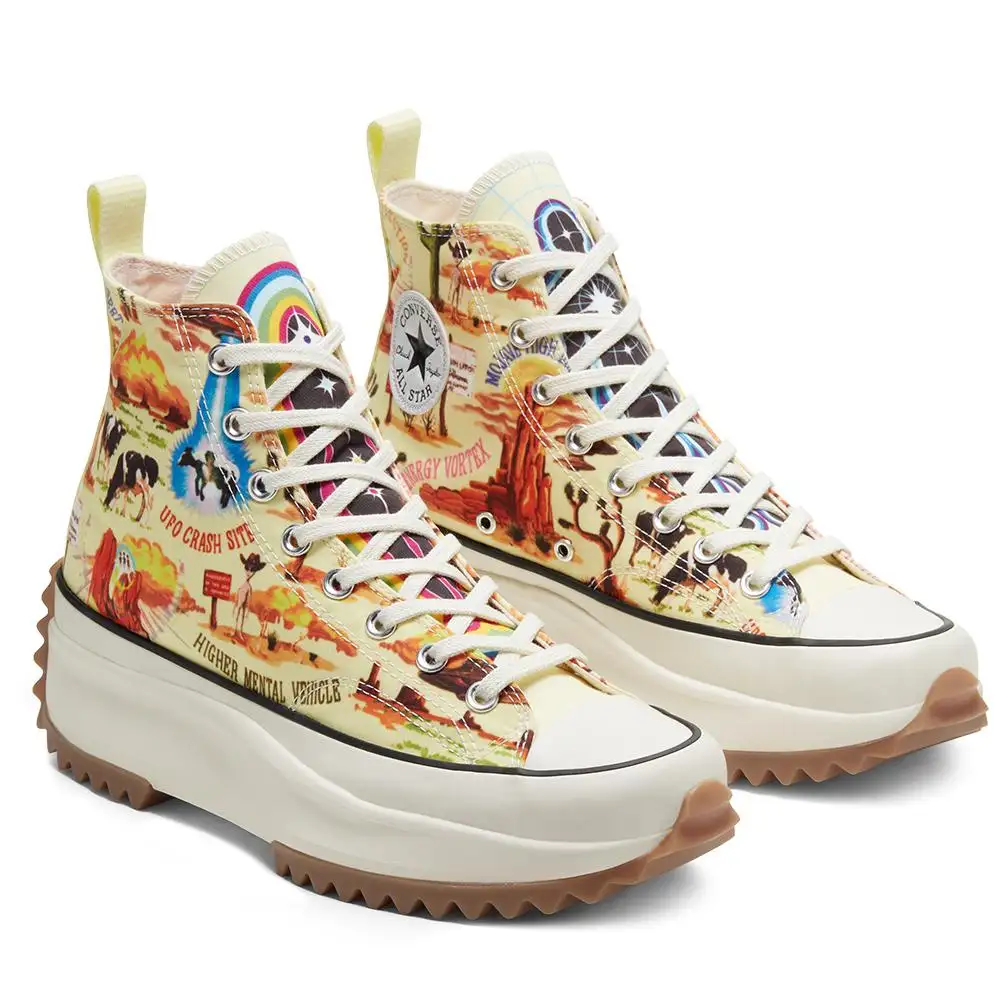 Converse 匡威 Run Star Hike 趣味图案高帮鞋