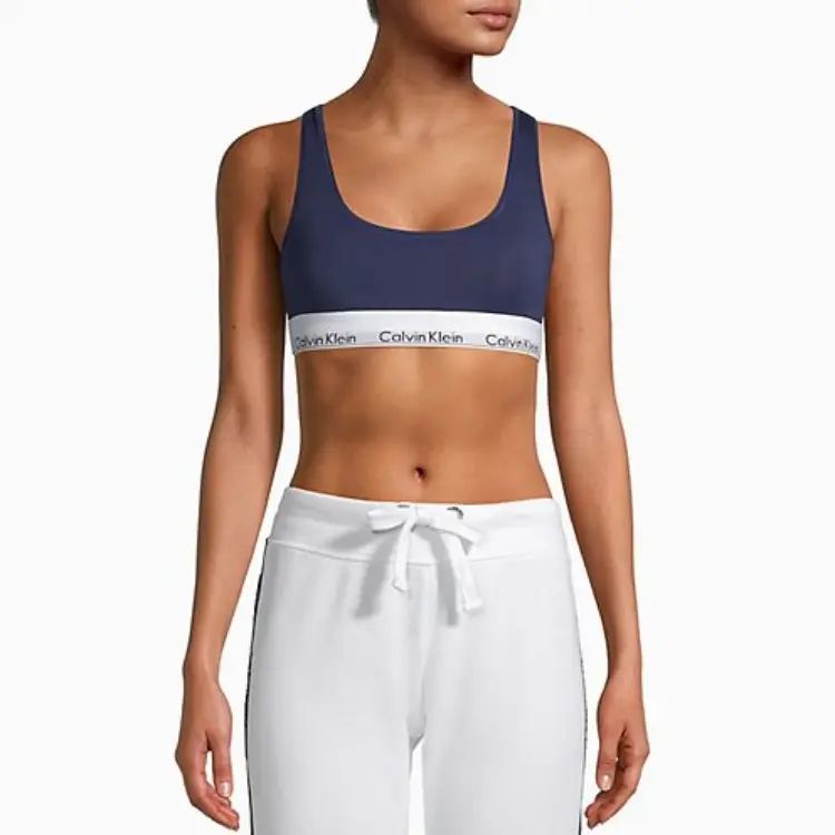 Calvin Klein 莫代尔棉运动文胸