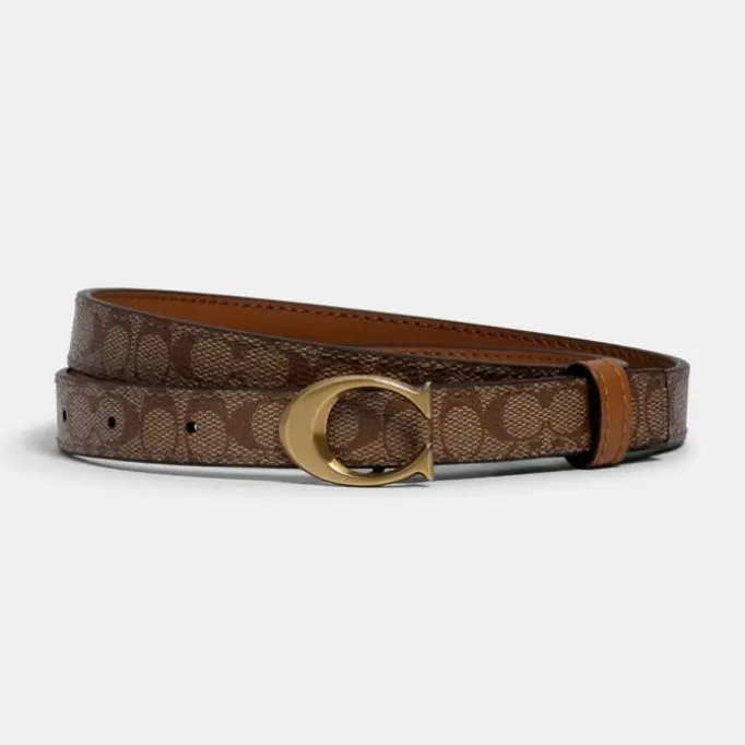 Coach 蔻驰 Signature Buckle C扣老花腰带