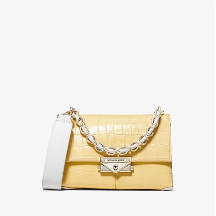 Michael Kors Cece 超小号鳄鱼纹链条包