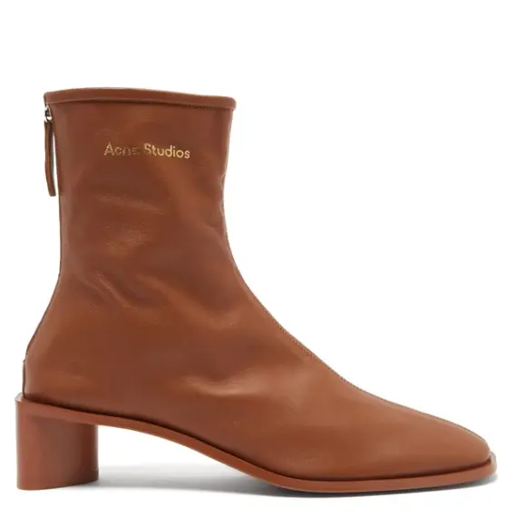 Acne Studios Bertine 高筒皮靴