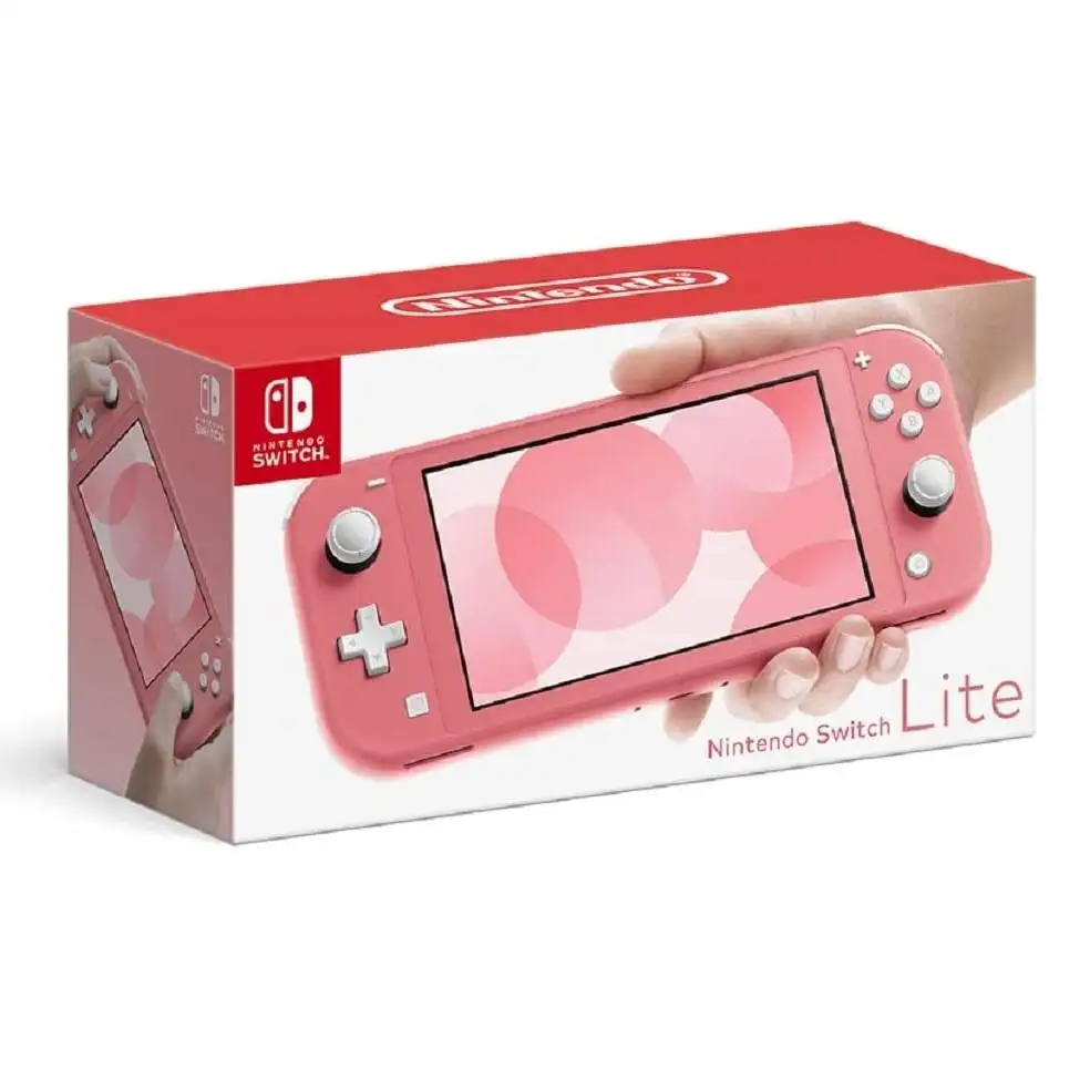 高返6%！Nintendo 任天堂  lite游戏机 珊瑚粉
