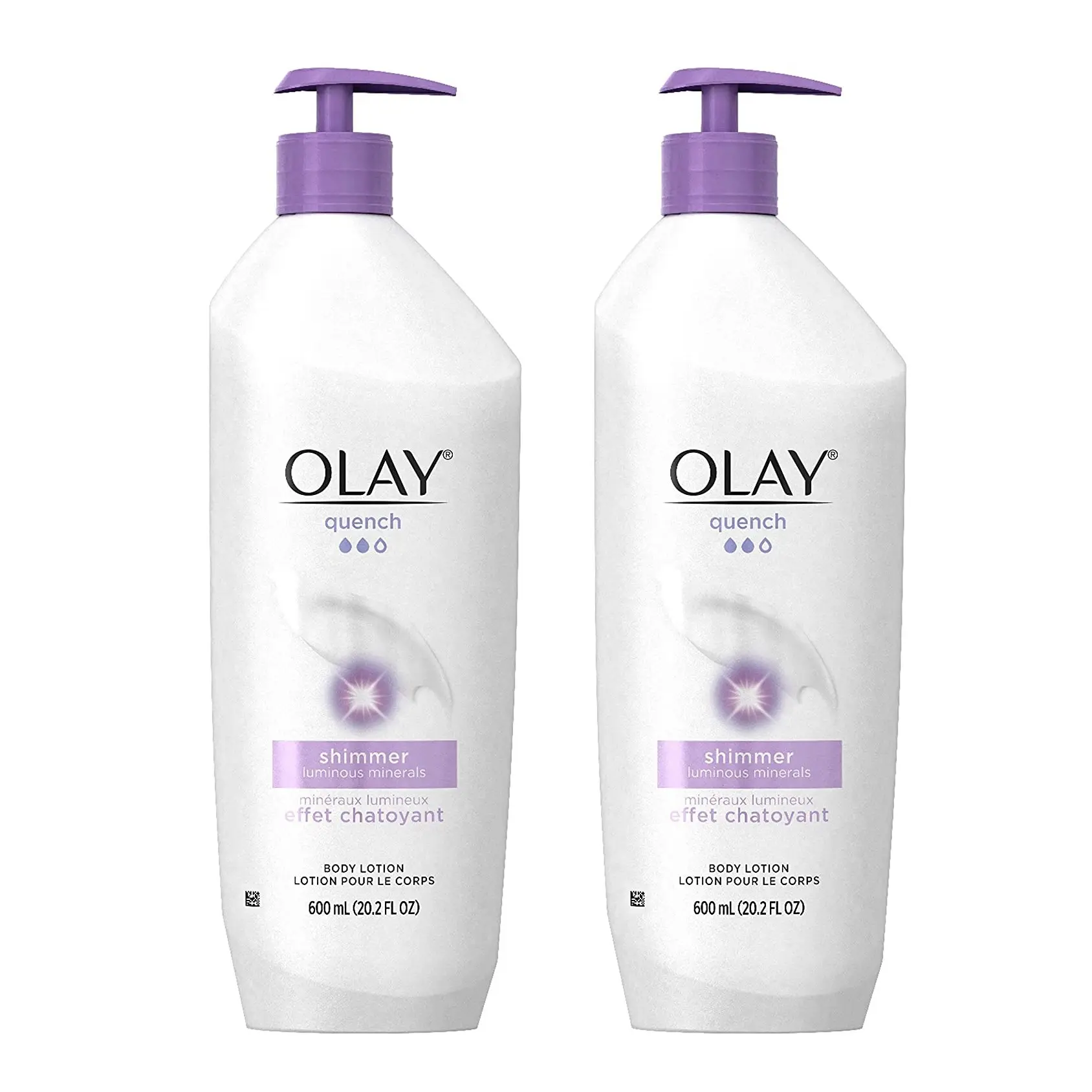 好价！Olay 玉兰油 Quench 烟酰胺 保湿身体乳 600ml 2件装