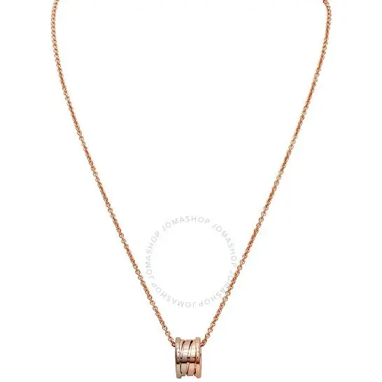 Bvlgari 宝格丽 Bzero 1 18k玫瑰金项链