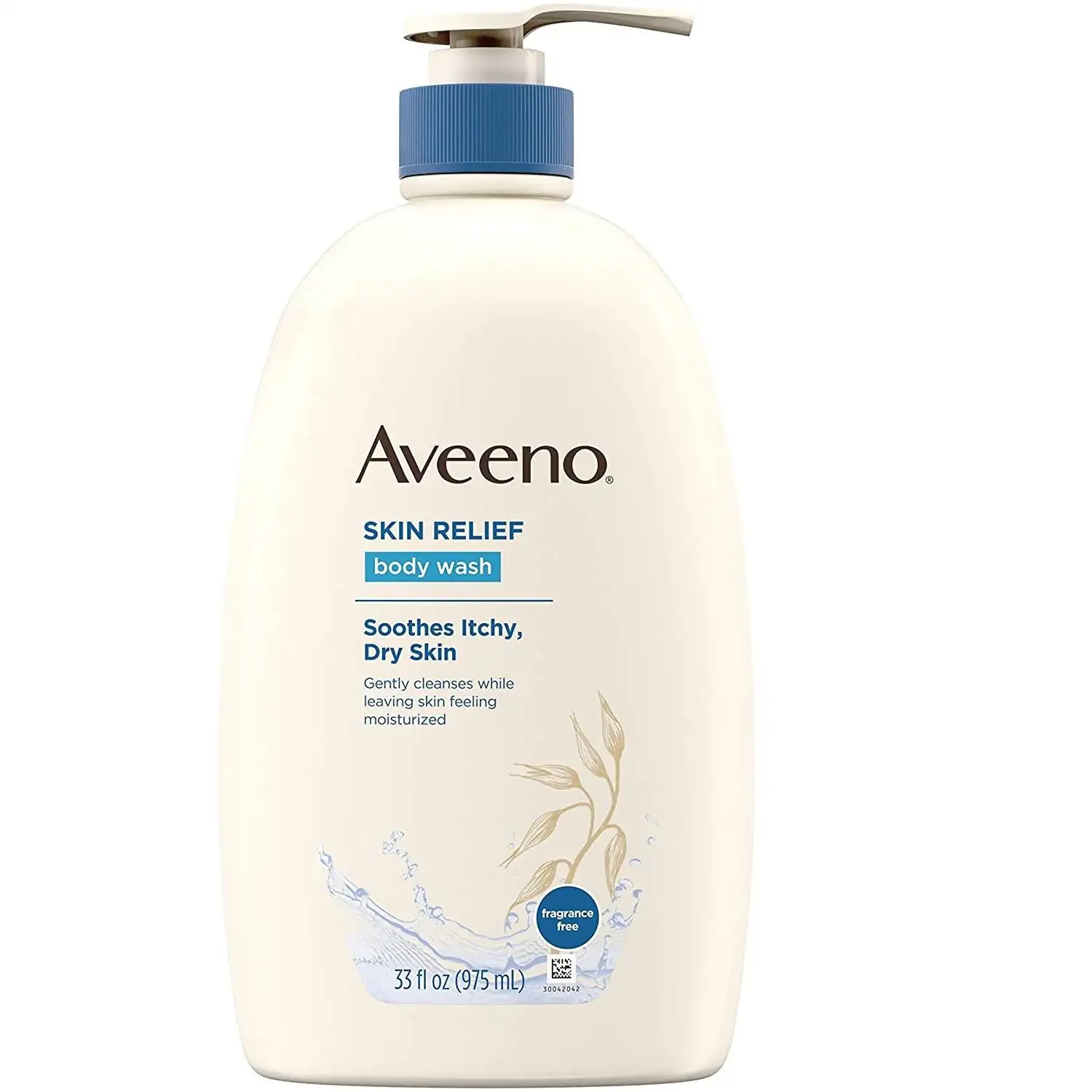 Aveeno 艾惟诺 舒缓无香精沐浴露 975ml