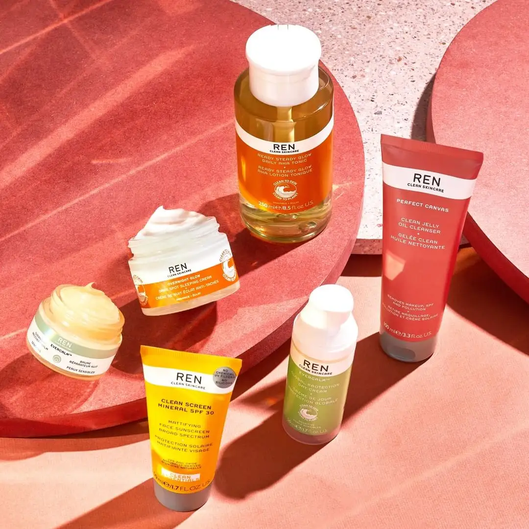 REN Clean Skincare 果酸爽肤水等全场护肤