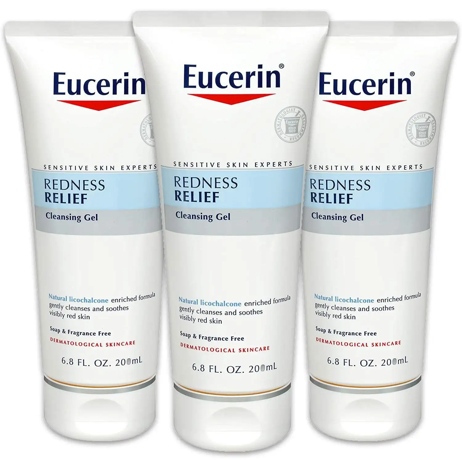 EUCERIN 优色林 泛红舒缓清洁凝胶洗面奶 3支装