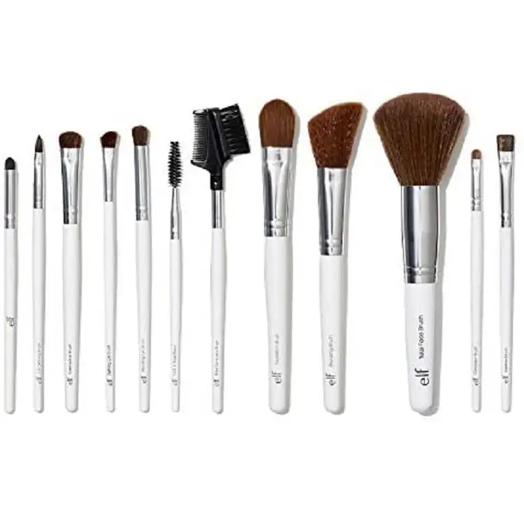 低价！e.l.f. Cosmetics 12件化妆刷套装