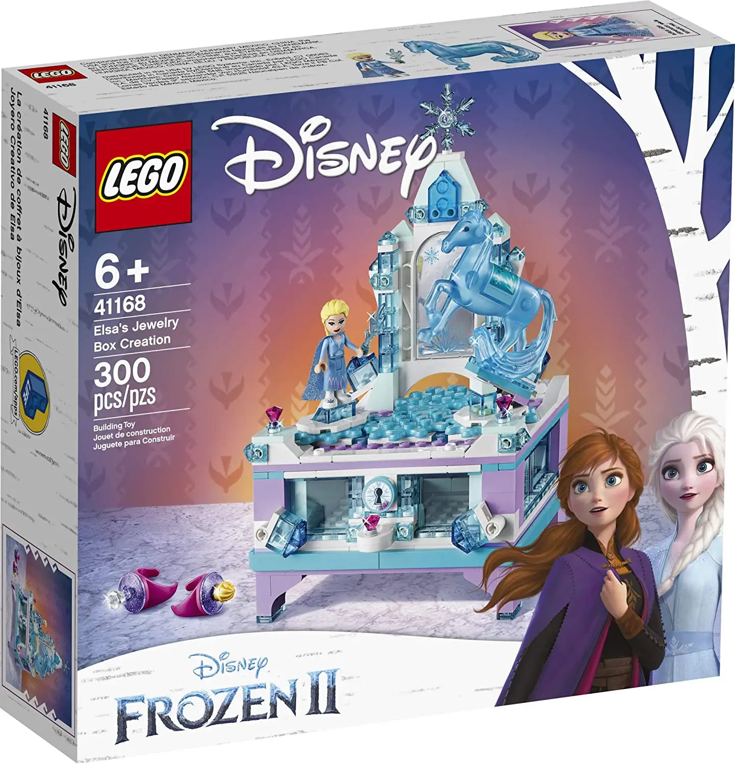 LEGO 乐高 迪士尼冰雪奇缘 II Elsa 珠宝盒