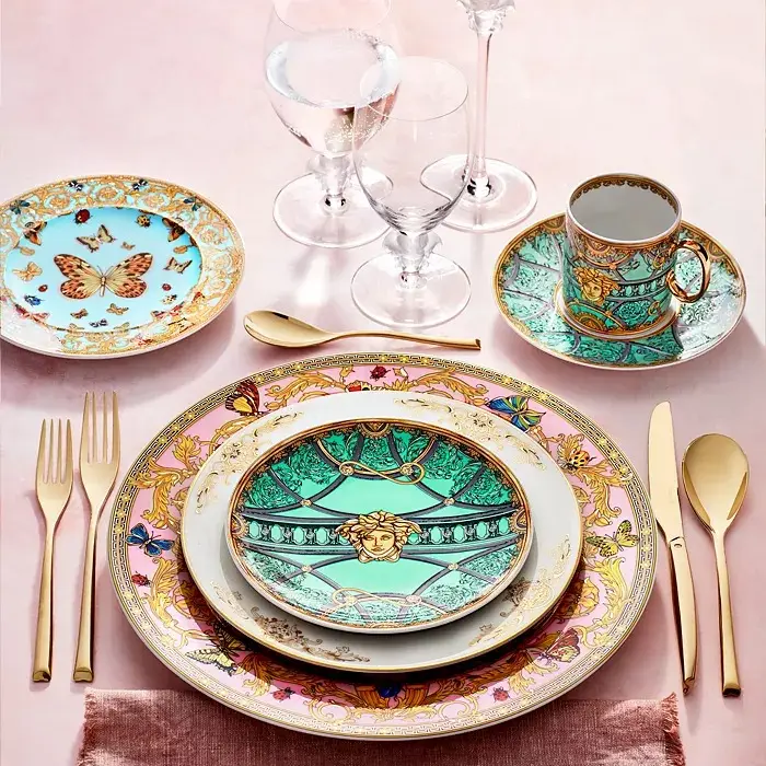 Bloomingdales：Versace 范思哲奢华餐具