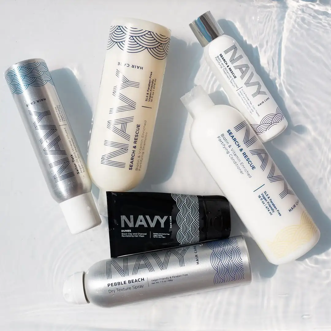 Navy Haircare 美国官网：全场头发洗护