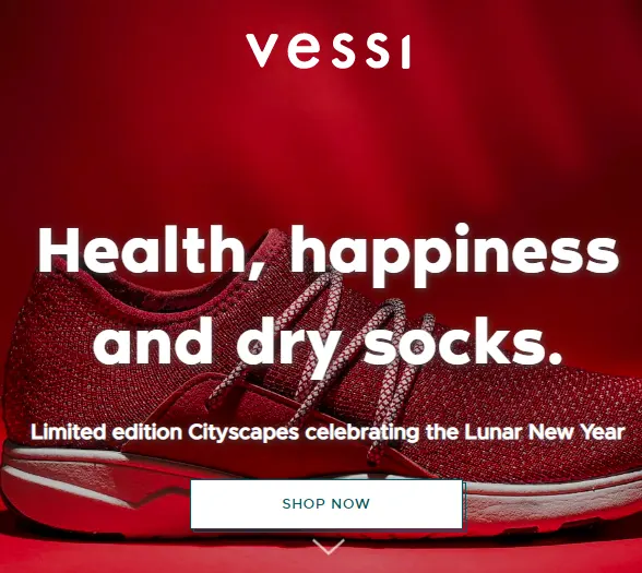 Vessi Footwear：精选运动鞋