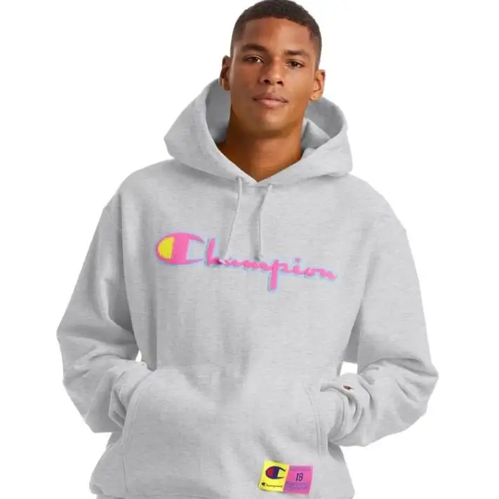 Reverse Weave Hoodie, Chenille Logo