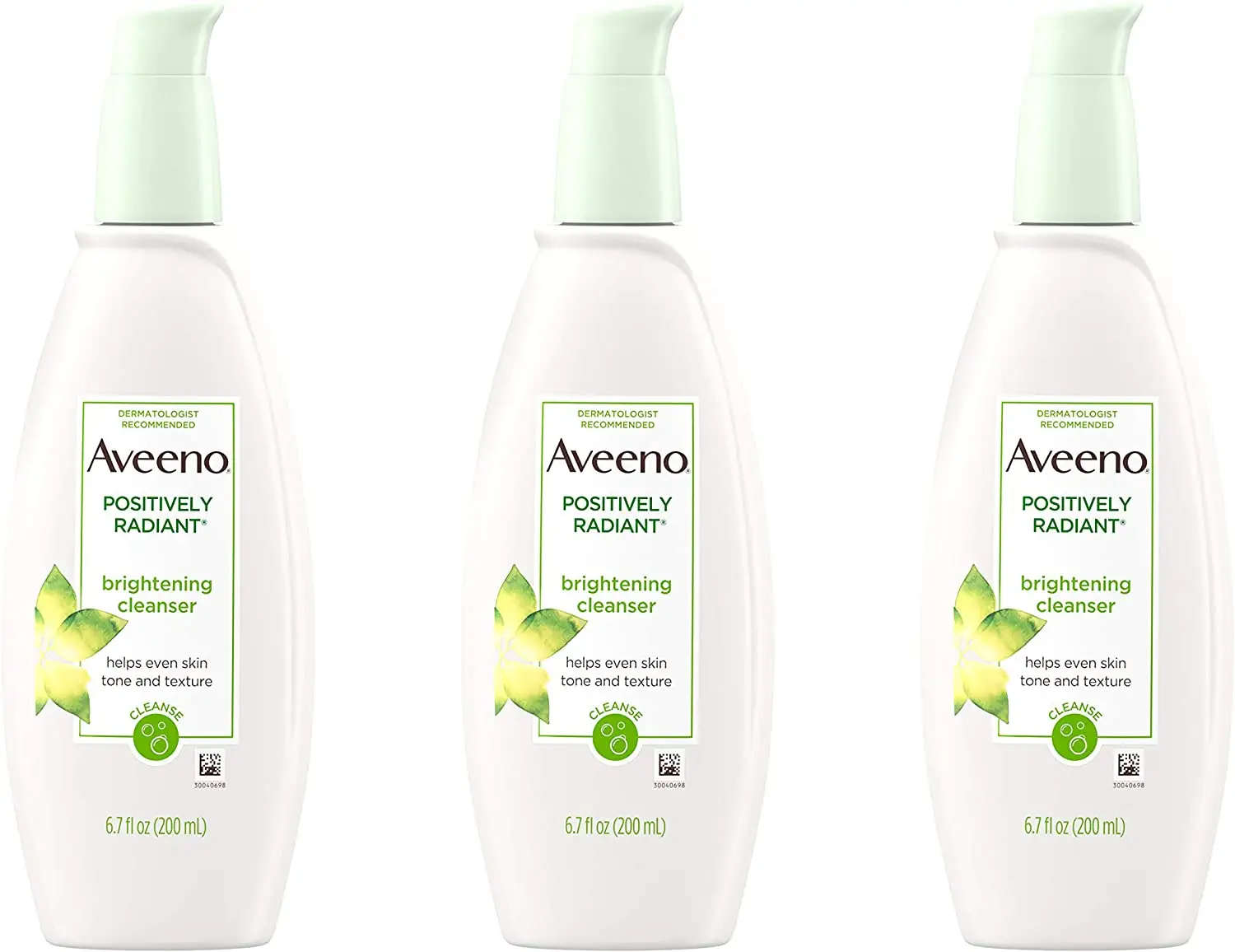 Aveeno 艾维诺 大豆活肤洁面乳 200ml*3瓶装