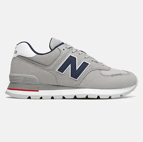 New Balance 574 Rugged 男士 灰蓝 经典休闲鞋 码全