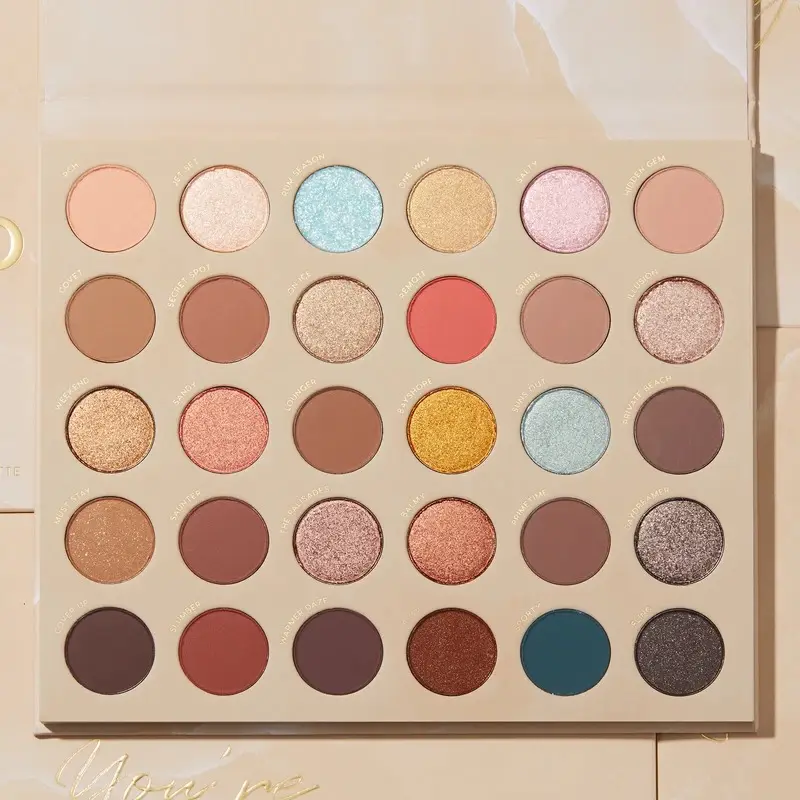 新品！Colourpop卡拉泡泡 you're golden 30色眼影盘
