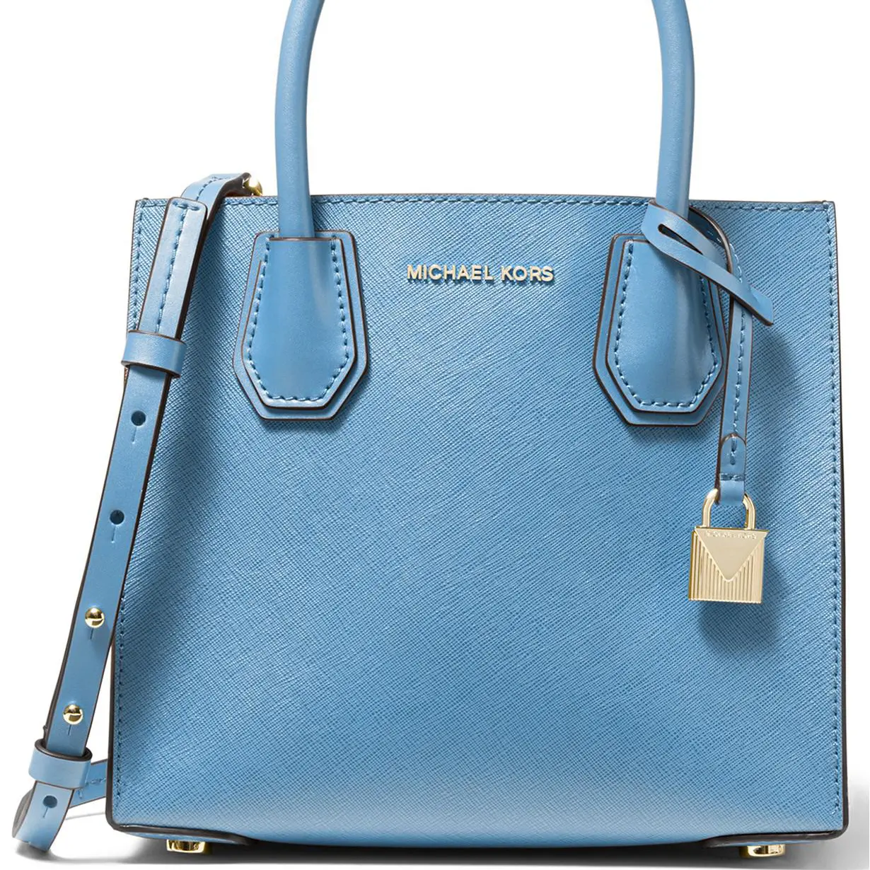 Michael Kors Mercer小号锁头风琴包 三色可选