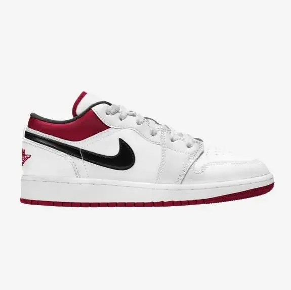Jordan AJ 1 Low 大童 白红黑 黄金码全
