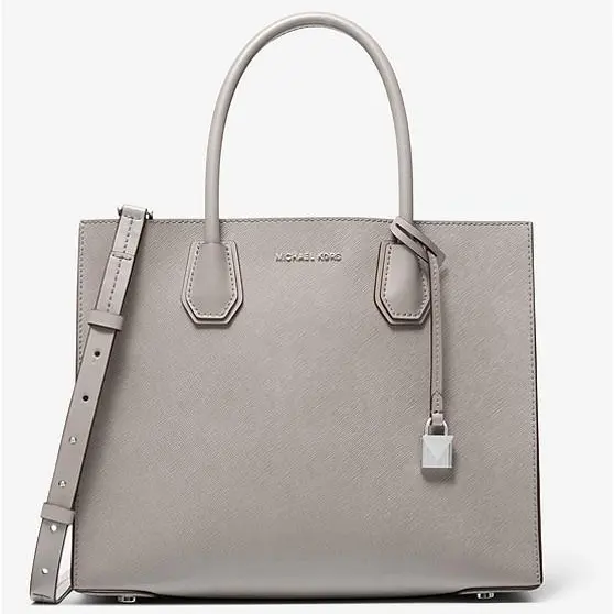 Michael Kors 大号Mercer风琴包 大象灰