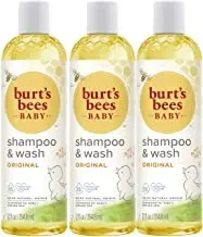 Burt's Bees 小蜜蜂 天然宝宝洗发沐浴二合一 350ml*3瓶装