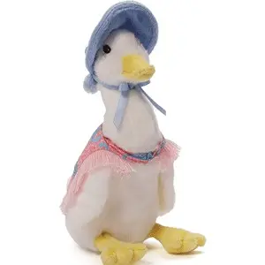 Gund 《比得兔》杰米玛·帕德尔鸭毛绒玩具 约17厘米
