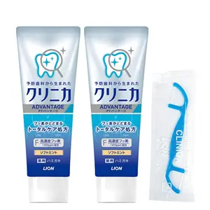 Clinica Advantage 薄荷牙膏 130克×3个+牙线