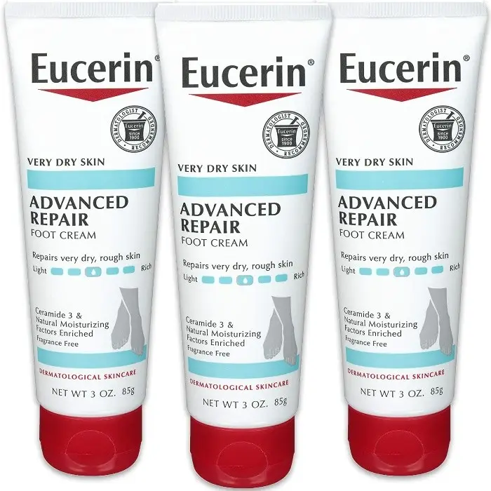 Eucerin 优色林干性皮肤修复护足霜 85g*3支装