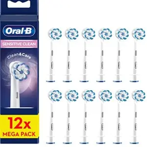 Oral-B 欧乐B Sensitive Clean 软毛电动牙刷头12支装
