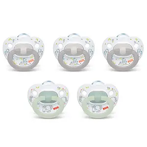 NUK 正畸安抚奶嘴 0-6个月 5个装
